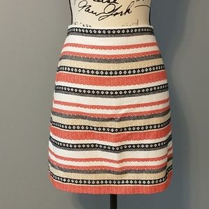 Loft Tribal Print Skirt